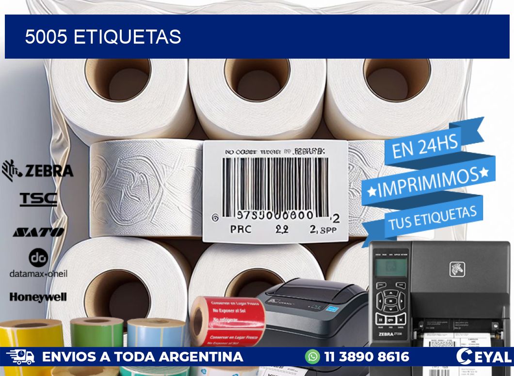 5005 ETIQUETAS