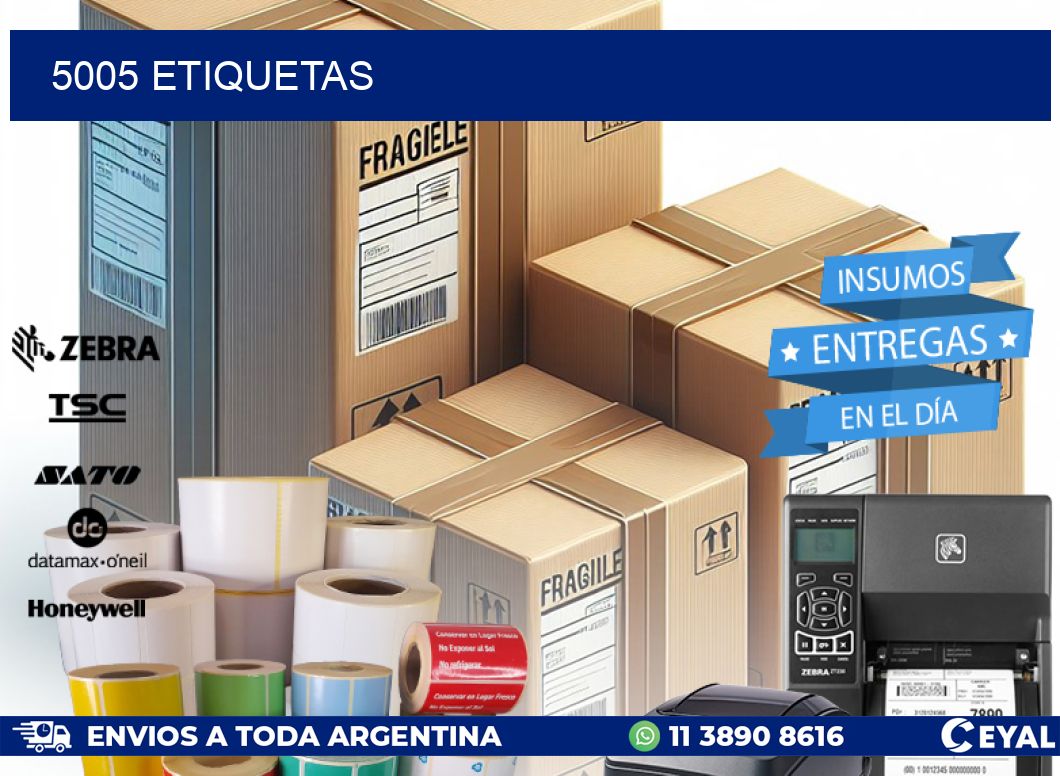5005 ETIQUETAS