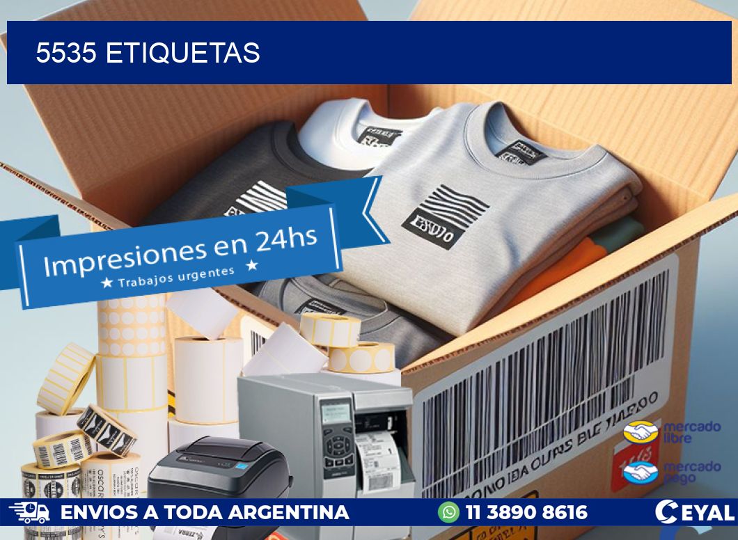 5535 ETIQUETAS