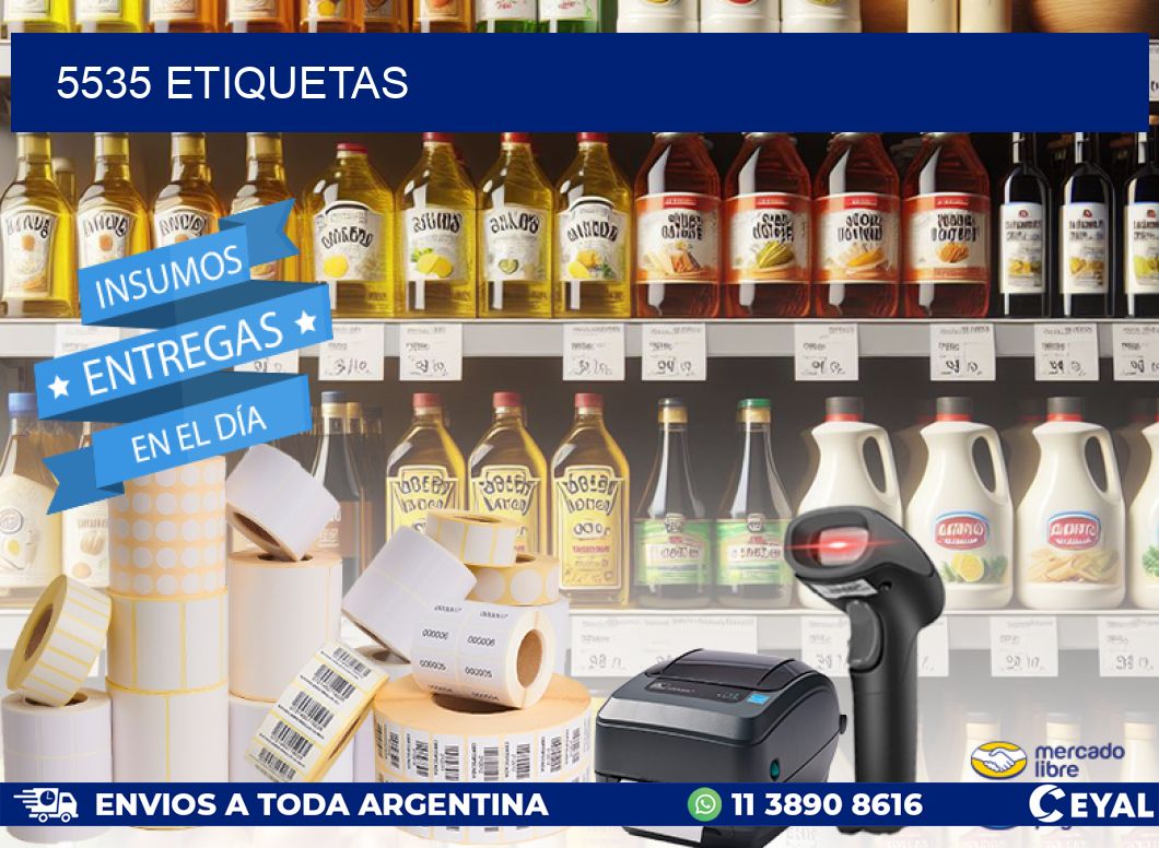 5535 ETIQUETAS