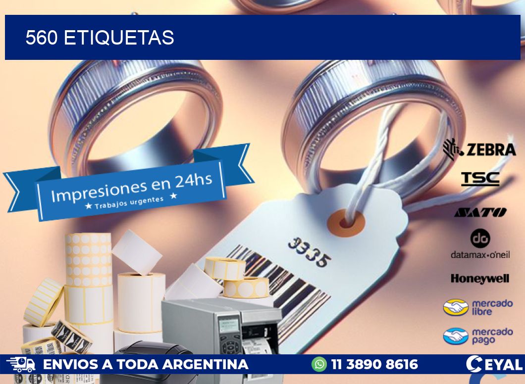 560 ETIQUETAS