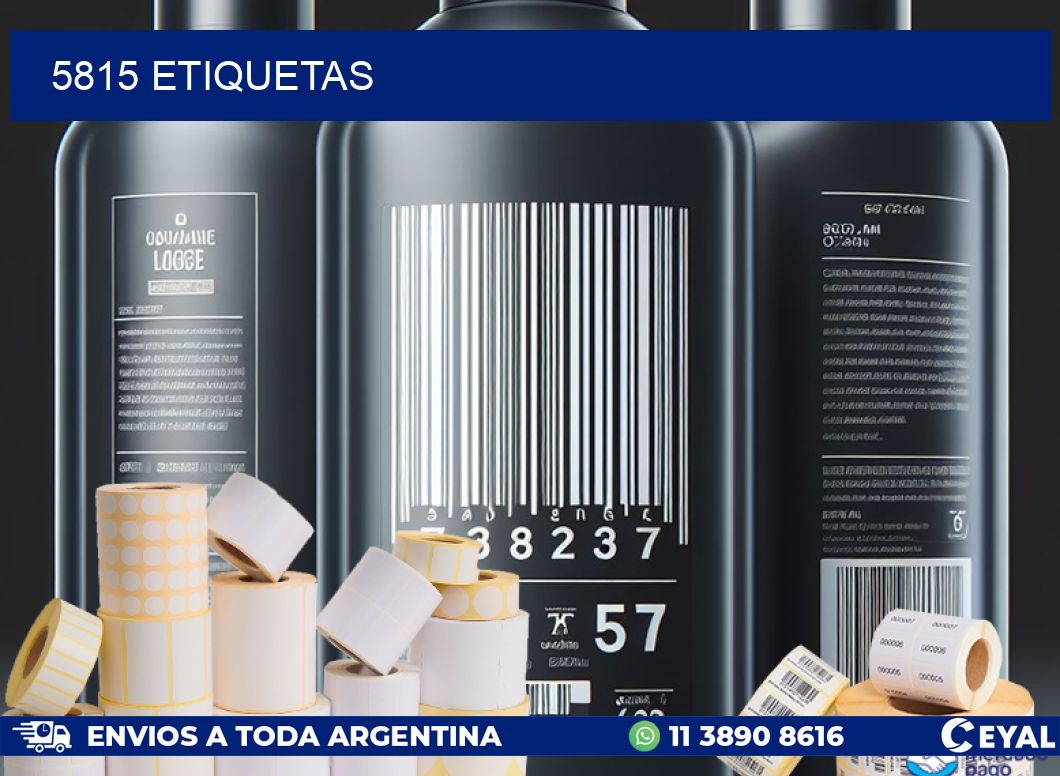 5815 ETIQUETAS