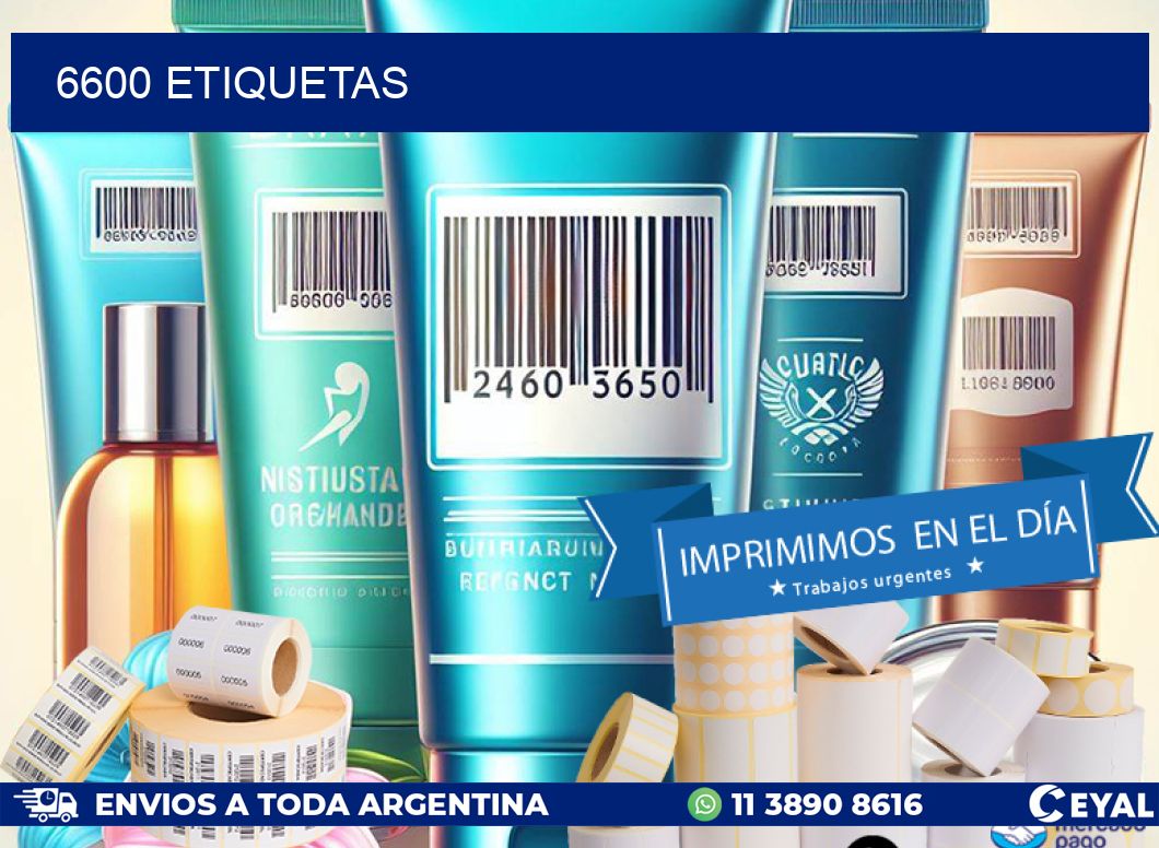 6600 ETIQUETAS
