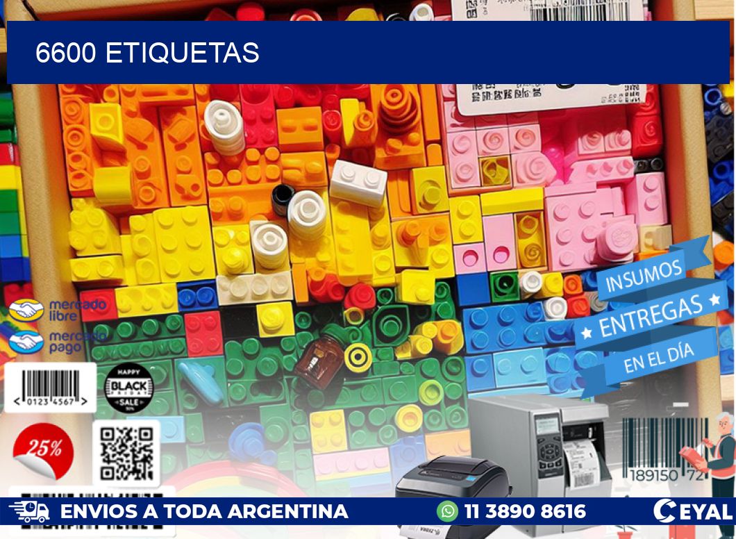 6600 ETIQUETAS