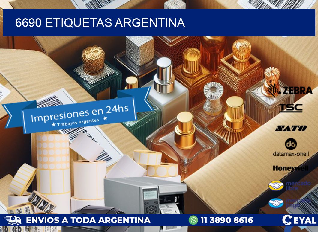 6690 ETIQUETAS ARGENTINA