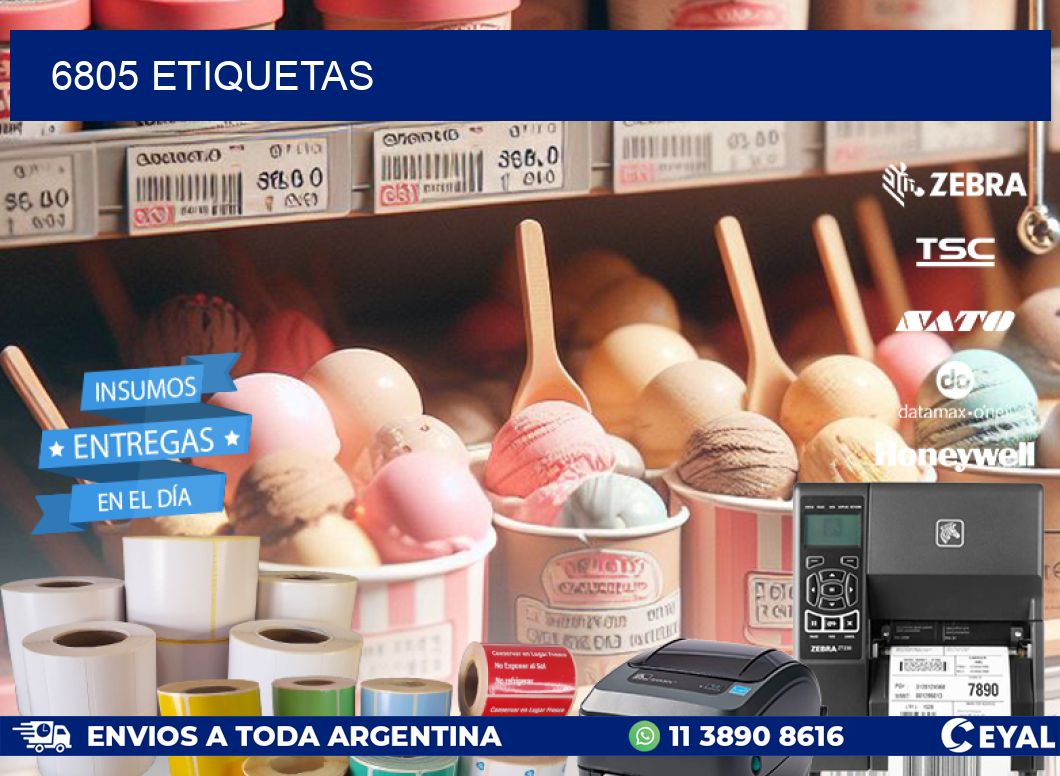 6805 ETIQUETAS