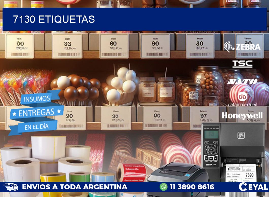 7130 ETIQUETAS