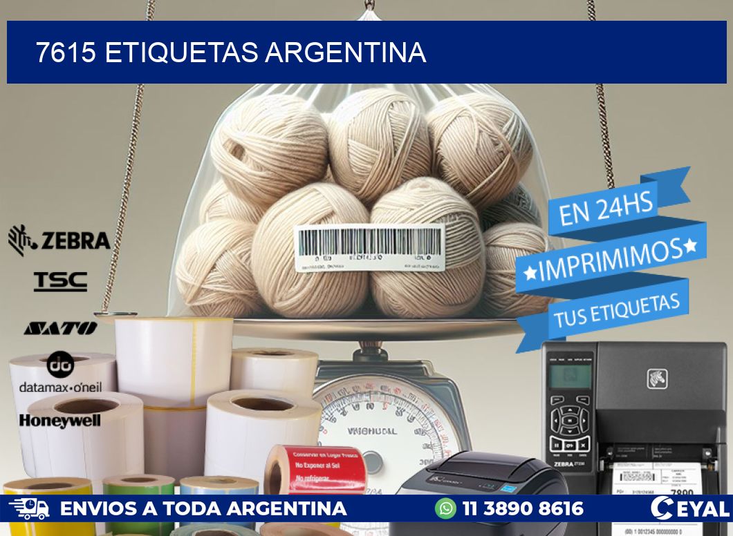 7615 ETIQUETAS ARGENTINA