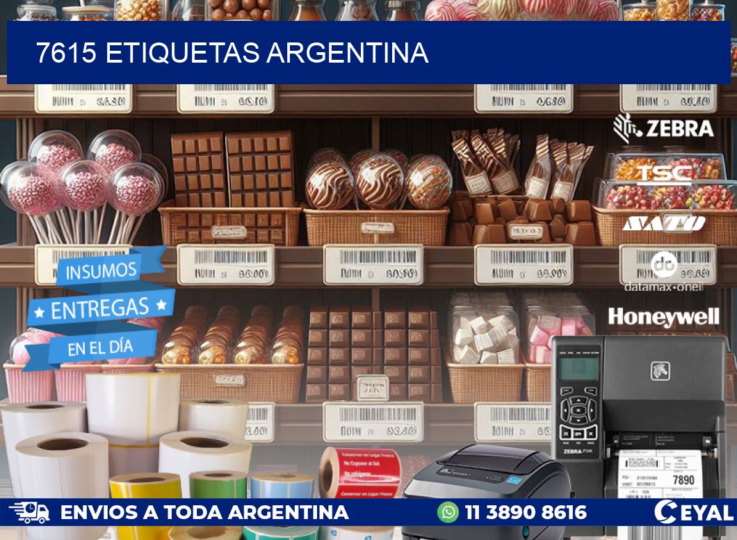 7615 ETIQUETAS ARGENTINA