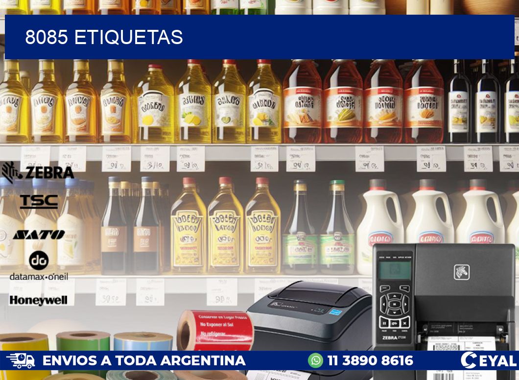 8085 ETIQUETAS