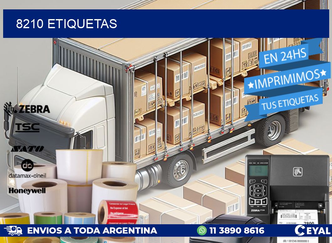 8210 ETIQUETAS