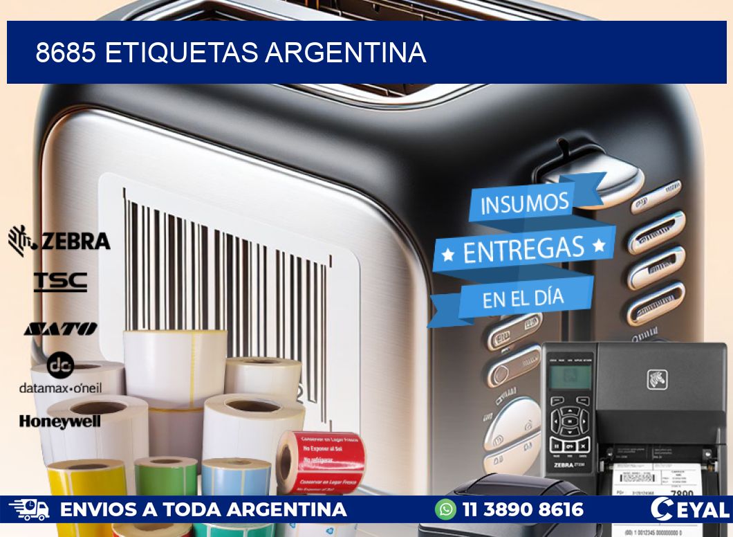 8685 ETIQUETAS ARGENTINA