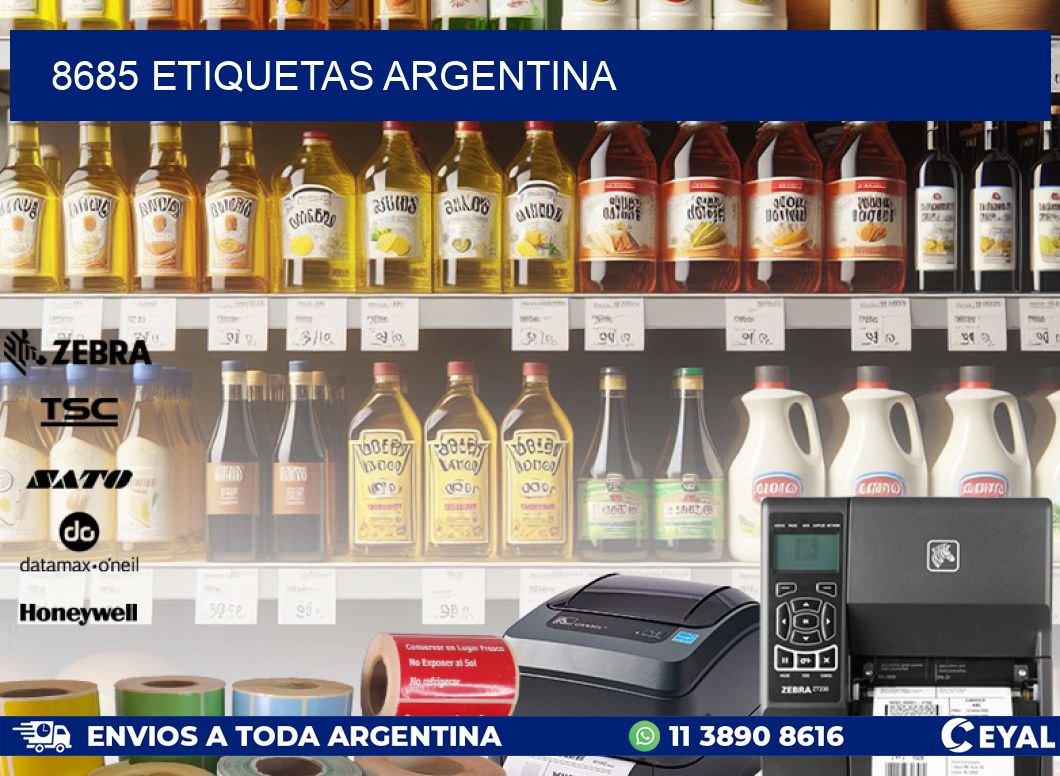 8685 ETIQUETAS ARGENTINA