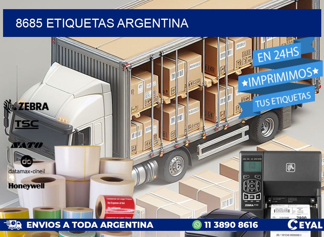 8685 ETIQUETAS ARGENTINA