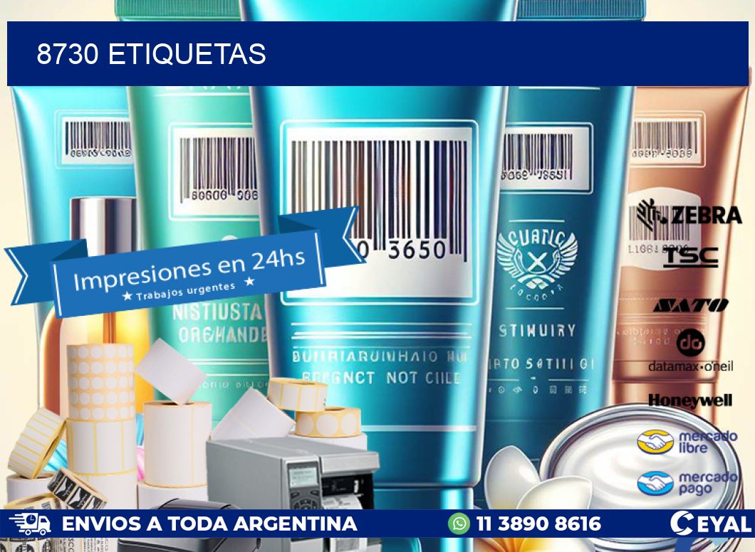 8730 ETIQUETAS