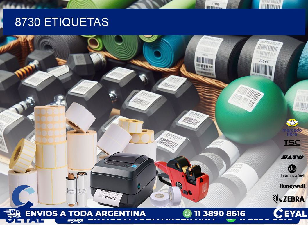 8730 ETIQUETAS