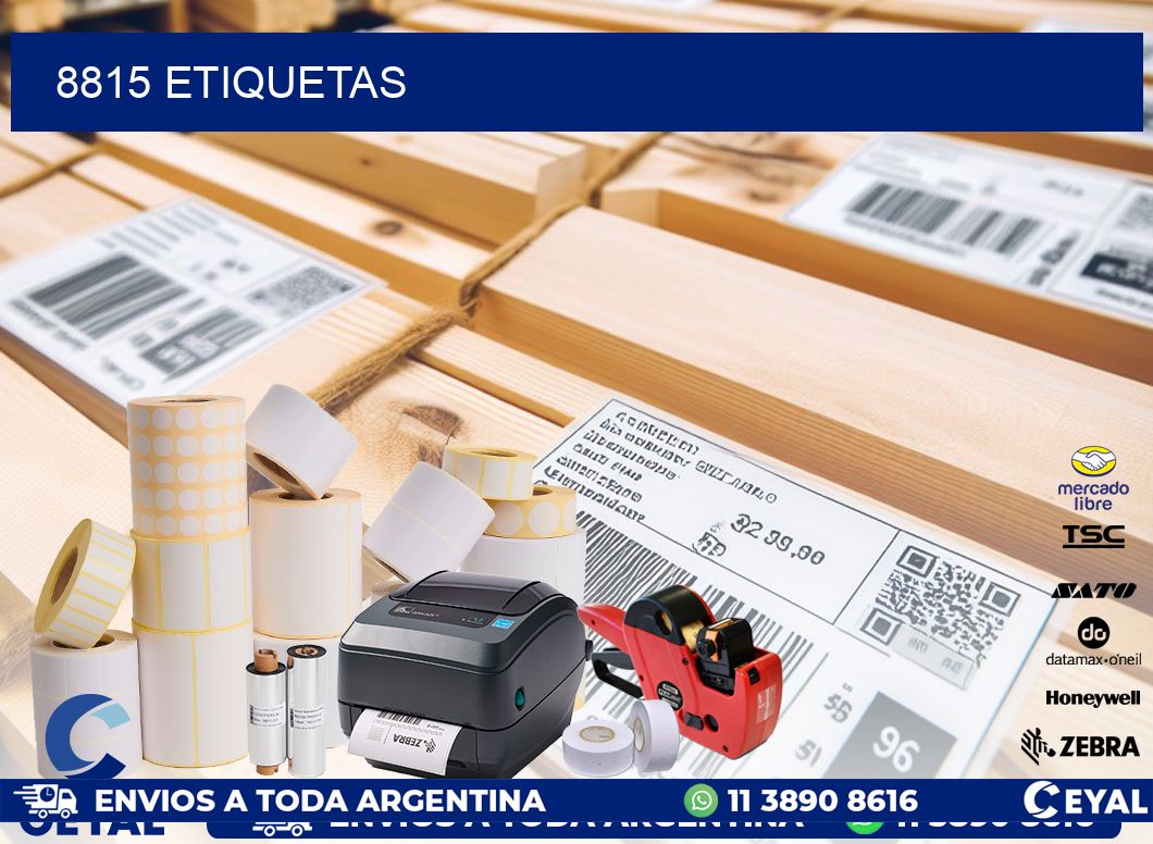 8815 ETIQUETAS