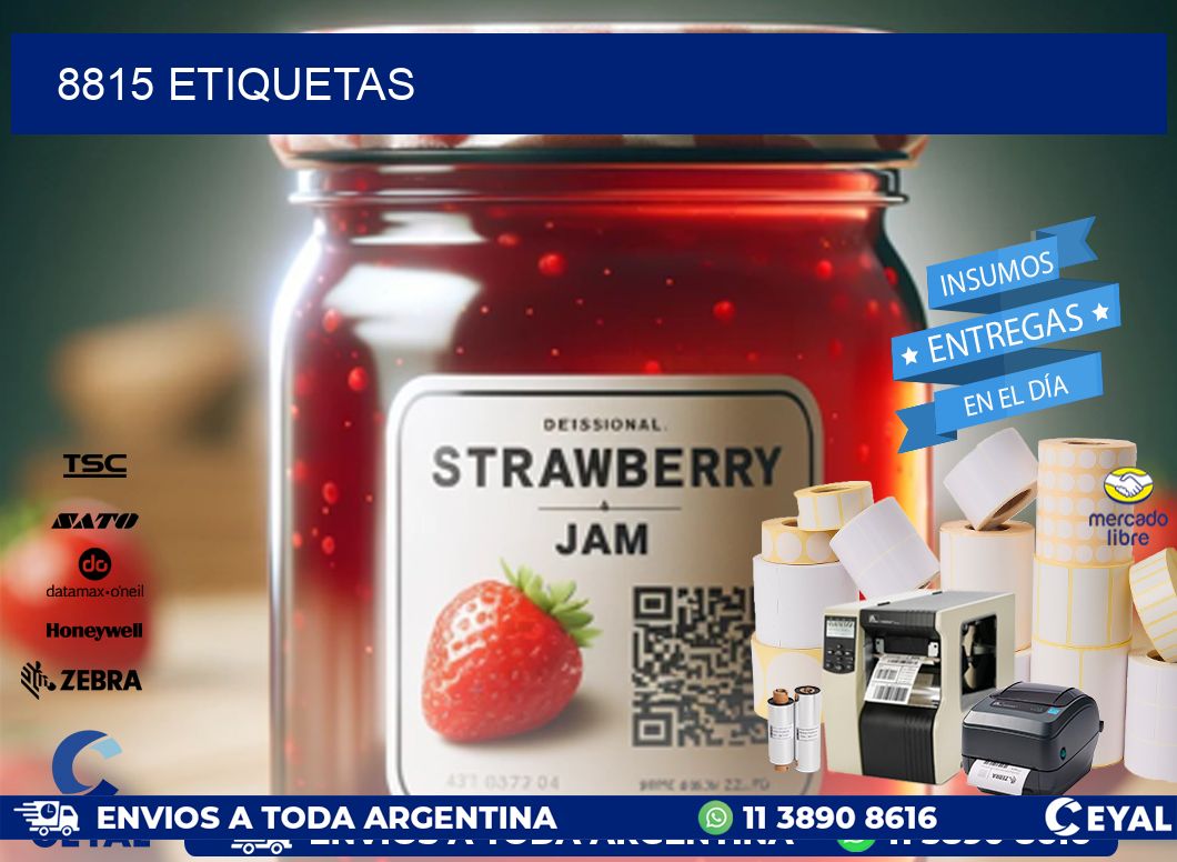 8815 ETIQUETAS