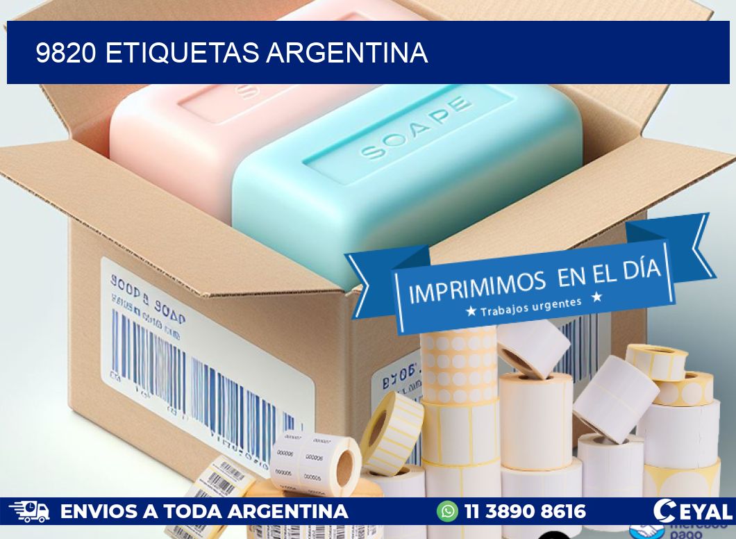 9820 ETIQUETAS ARGENTINA