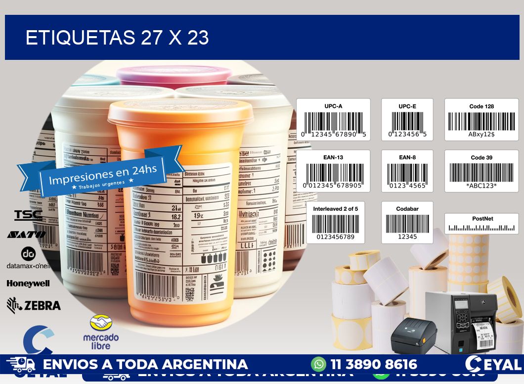 ETIQUETAS 27 x 23