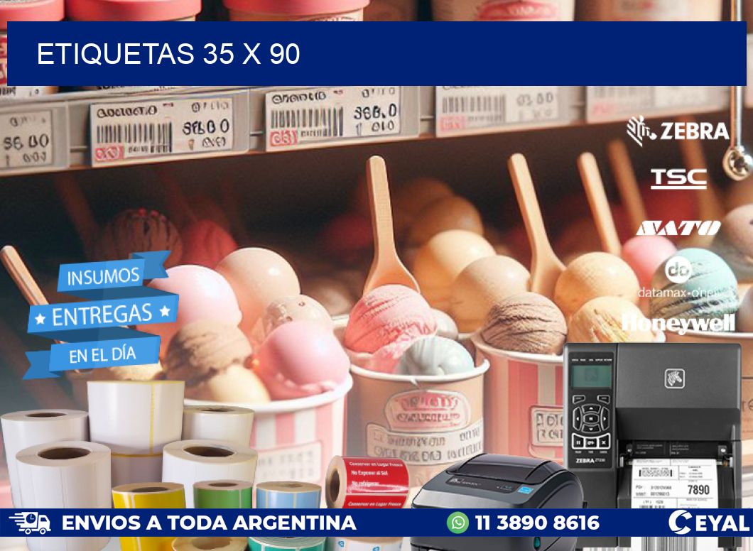 ETIQUETAS 35 x 90