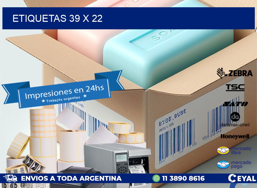 ETIQUETAS 39 x 22