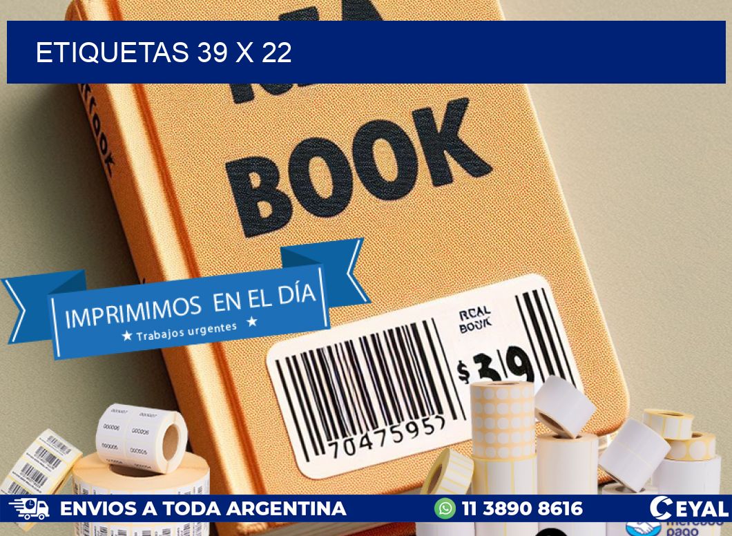 ETIQUETAS 39 x 22