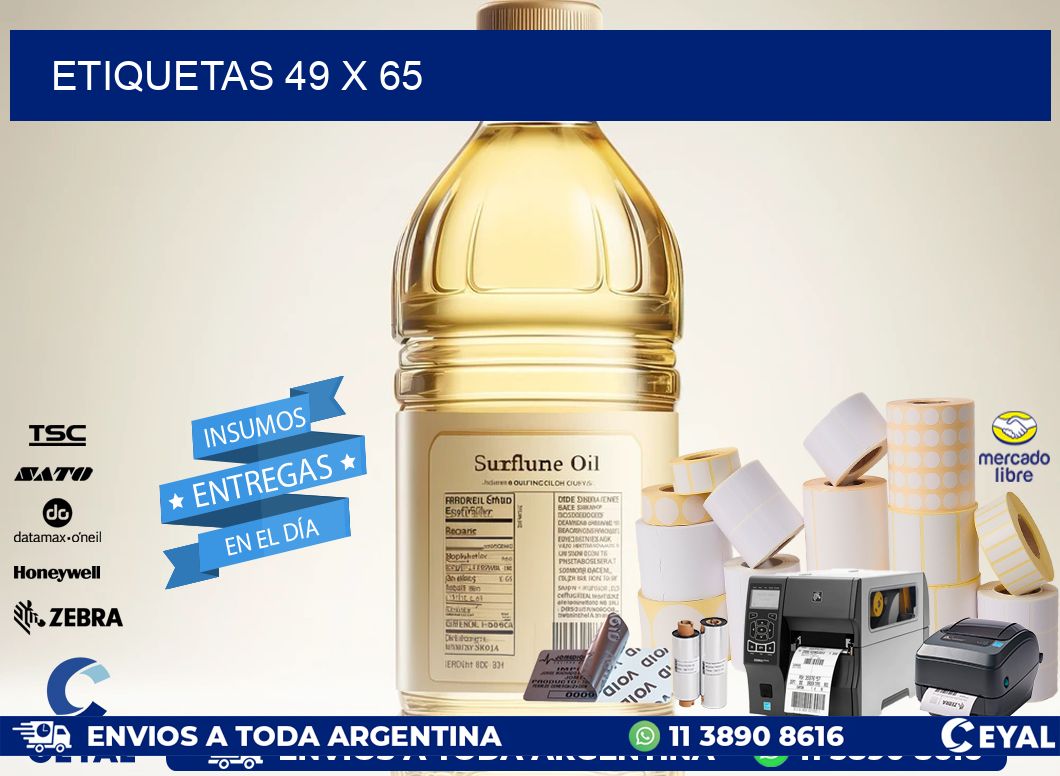 ETIQUETAS 49 x 65