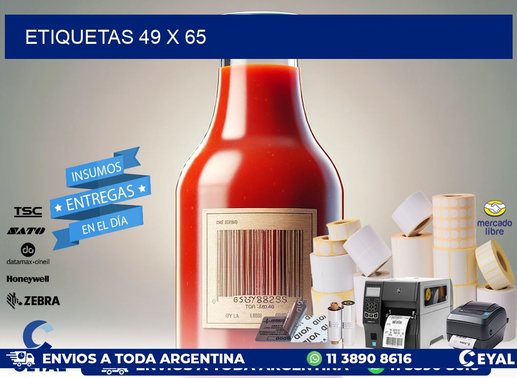 ETIQUETAS 49 x 65