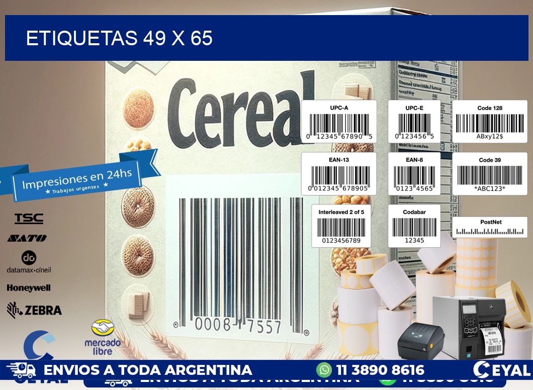 ETIQUETAS 49 x 65