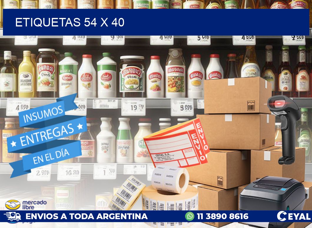 ETIQUETAS 54 x 40