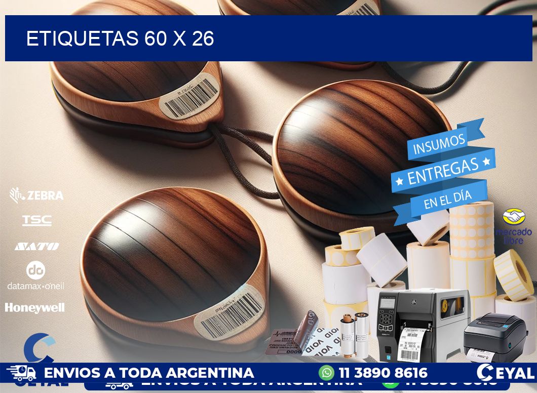 ETIQUETAS 60 x 26