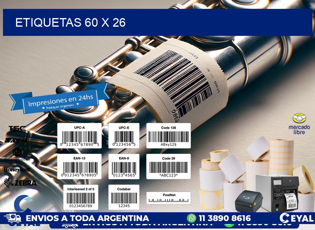 ETIQUETAS 60 x 26