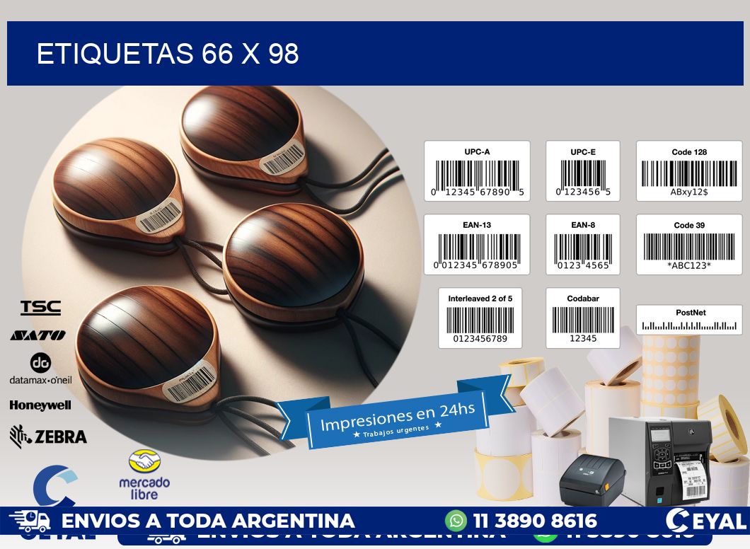 ETIQUETAS 66 x 98