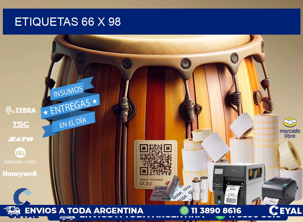 ETIQUETAS 66 x 98