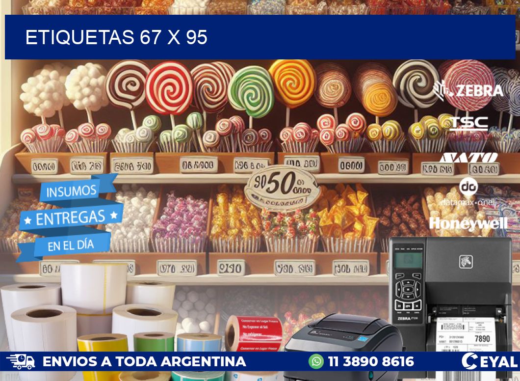 ETIQUETAS 67 x 95