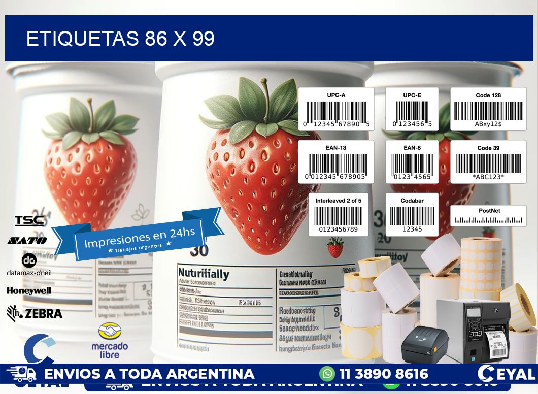 ETIQUETAS 86 x 99