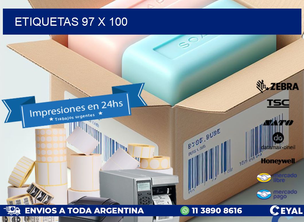 ETIQUETAS 97 x 100