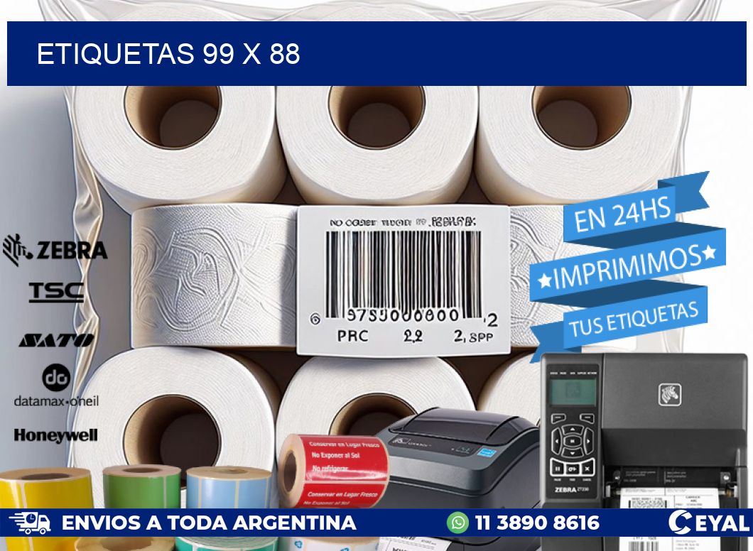 ETIQUETAS 99 x 88