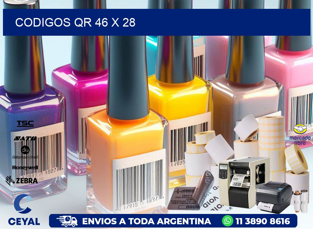 CODIGOS QR 46 x 28