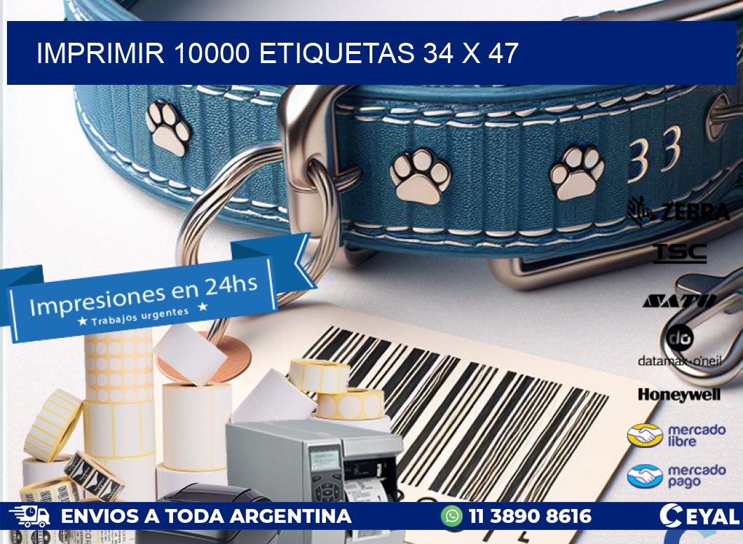 IMPRIMIR 10000 ETIQUETAS 34 x 47