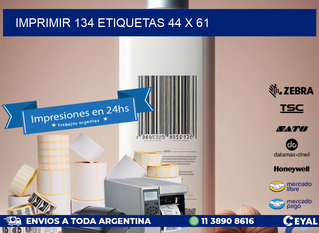 IMPRIMIR 134 ETIQUETAS 44 x 61