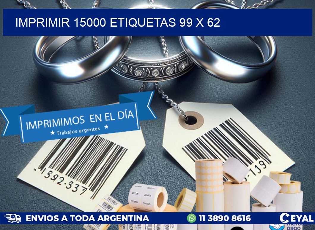 IMPRIMIR 15000 ETIQUETAS 99 x 62