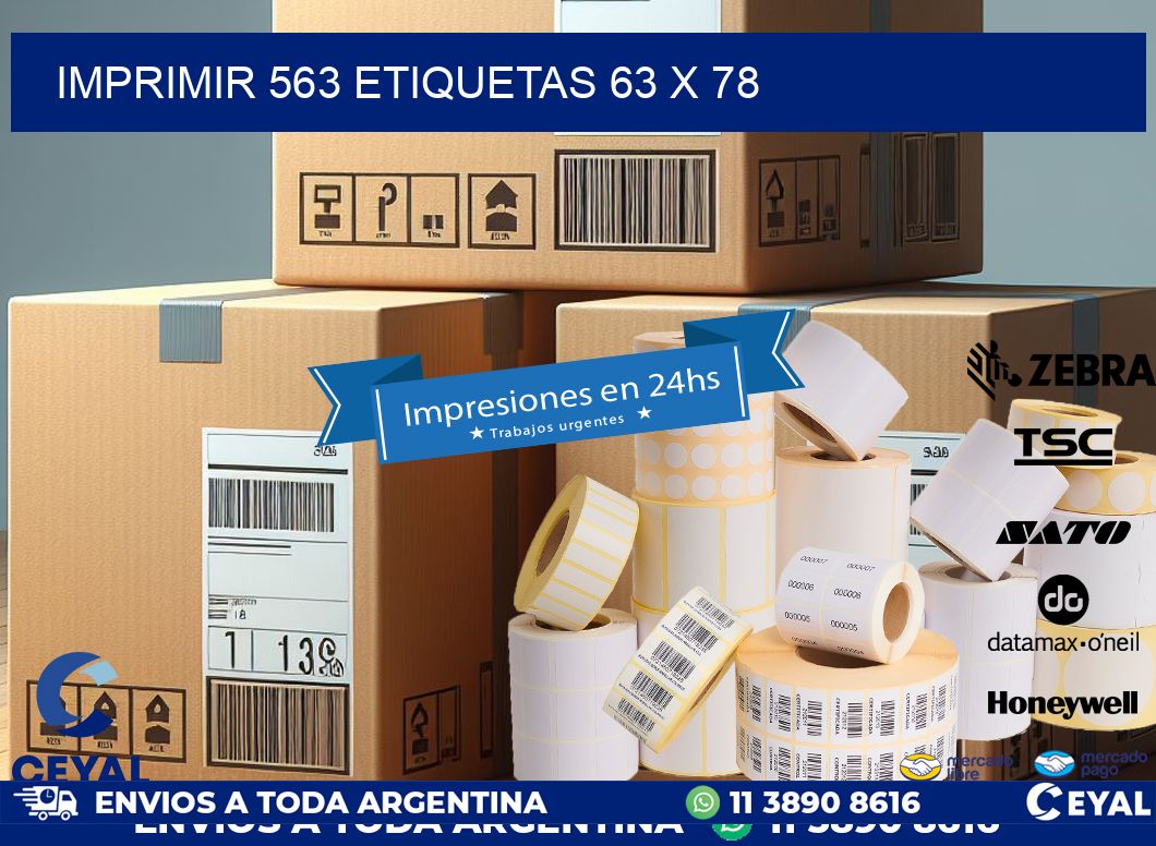 IMPRIMIR 563 ETIQUETAS 63 x 78