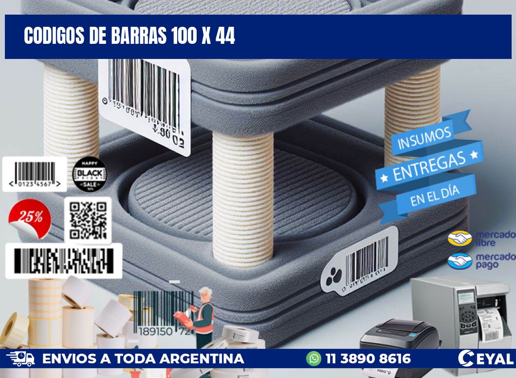 codigos de barras 100 x 44