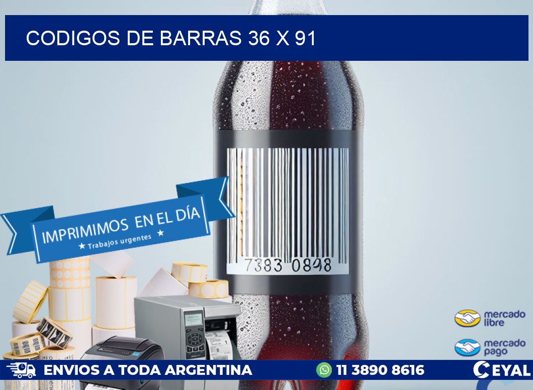 codigos de barras 36 x 91