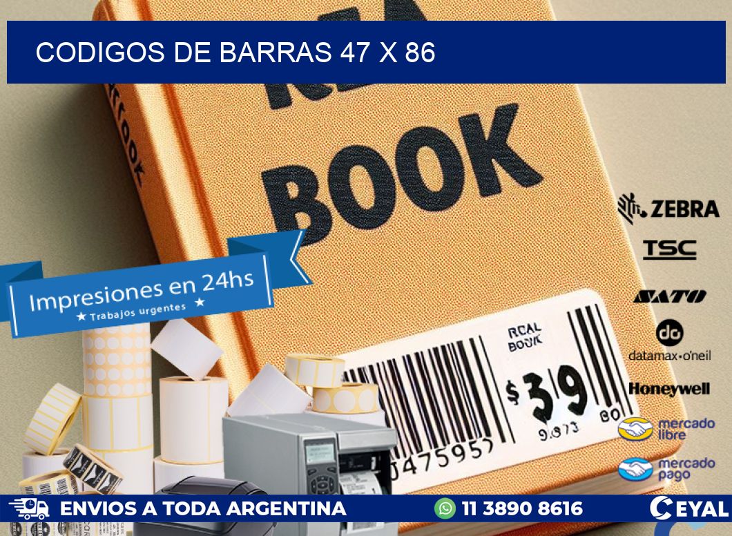codigos de barras 47 x 86
