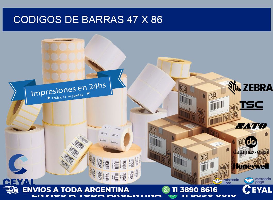 codigos de barras 47 x 86