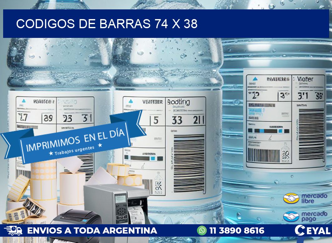 codigos de barras 74 x 38