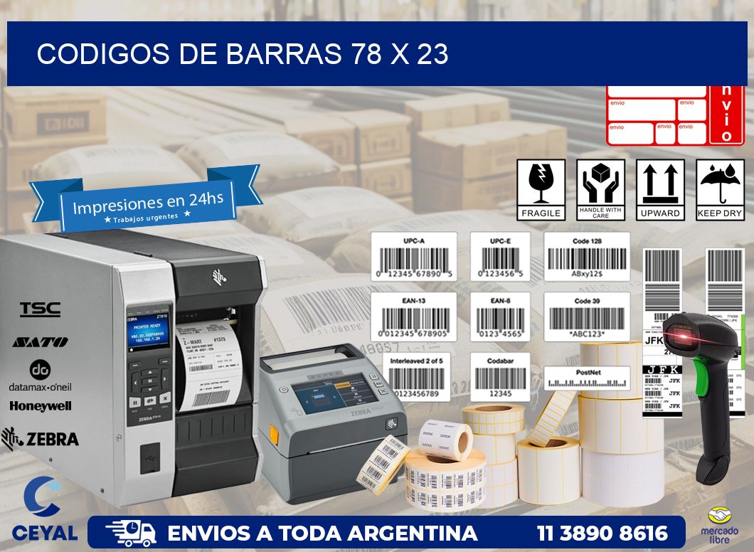 codigos de barras 78 x 23